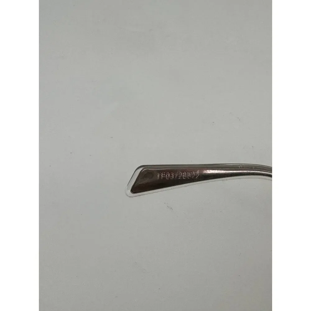 CELINE Unisex Silver Metal Full Frame Dark Gray Lens Polarized Round Sunglasses - Picture 13 of 13